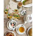 thumbnail image 4 of Spring Kitchen Dish Towels for Drying Dishes Set of 3, Bicycles Botanical Sunflowers Leaves Butterfly Waffle Weave Microfiber Hand Tea Bathroom Towels Quick Dry & Absorbent Towel 15.7x23.6, 4 of 7