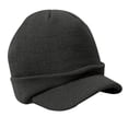thumbnail image 2 of Gorro de punto cálido de invierno para hombre unisex con Talla única gris oscuro Yuyangstore Sombrero tejido, 2 of 8