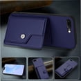 thumbnail image 2 of FOXDOCK Étui pour iPhone 7 Plus avec Porte-Cartes RFID - Design Élégant avec Fermeture à Boutons, 2 of 4