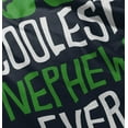 thumbnail image 4 of Best Nephew Ever Uncle Aunt Family Youth T Shirt Tee Boys Infant Toddler Brisco Brands 5T, 4 of 5