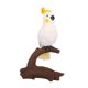 thumbnail image 2 of Figura de modelo de pájaro, estatua realista de pájaro, decoración del hogar, centro de mesa cognitivo Cacatúa amarilla, 2 of 9