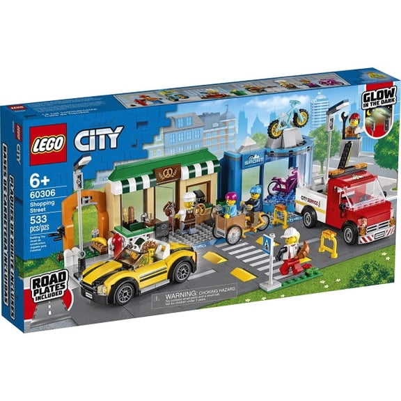 LEGO Shopping Street 60306 Building Set (533 Pieces)