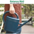 thumbnail image 4 of TAIWO Watering Can 3L Green Plastic with Detachable Sprinkler Head, 4 of 5