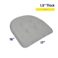 thumbnail image 2 of Almohadillas viscoelásticas en forma de U para cojín de silla Sweet Home Collection, 2 of 6