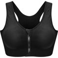 thumbnail image 1 of Women's Sports Bra with Zip Front, 1 of 2