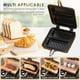 thumbnail image 4 of Sartén Para Parrilla Para Sándwich, Bandeja Para Hornear Sándwich Antiadherente, Fácil De Limpiar, Innovadora De Gran Capacidad Con Asa Para Desayuno Al Aire Libre, 4 of 7