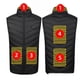 thumbnail image 1 of Chaleco calefactor de invierno Nuevo chaleco calefactor cálido de serie de cuatro controles y doble control para hombres y mujeres, 1 of 4