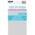 thumbnail image 1 of Premium Card Sleeves - North Sea Compatible (54mm x 86mm) 110 Sleeves per pack, 1 of 1