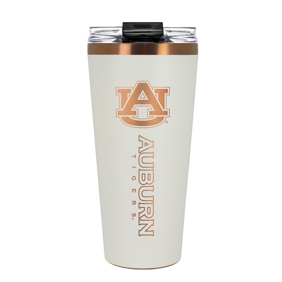 Auburn Tigers 30 oz. Cream Copper Big Slim Tumbler