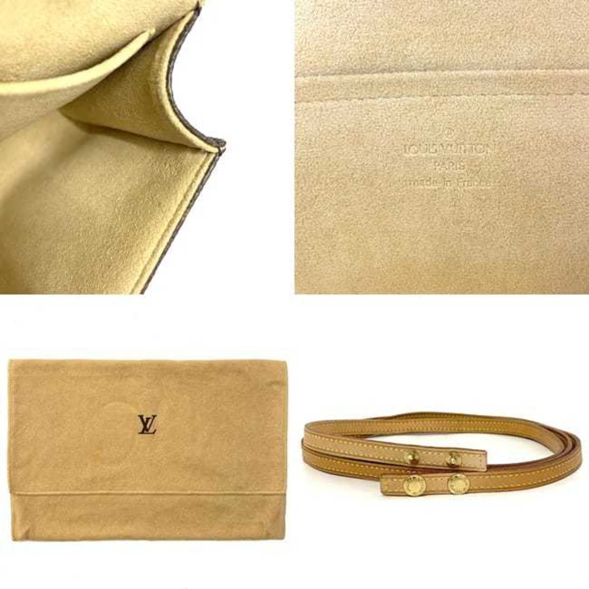Louis Vuitton Pochette Dam Gm Clutch Bag Second Monogram Brown M518  Men'S Used