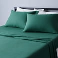 thumbnail image 5 of ZMLEVE Cotton Jersey Bed Sheet Set - Queen, Dark Green, 5 of 5