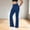 #New-Blue, variant on Cargo Flare Yoga Pants for Women Summer High Waist Bell Bottom Leggings Comfy Stretch Pants