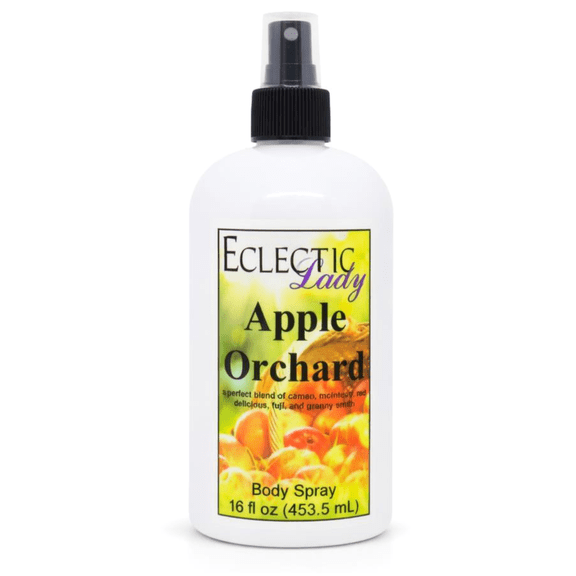 Apple Orchard Body Spray, Eclectic Lady, Hydrating Mist, Unisex, 16 oz