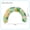 Green, variant on 1Pc 75×50cm U Shaped Inflatable Swim Ring Pool Floatie Comfortable Neck & Back Support Floating Tube for Pool Beach Water Sports