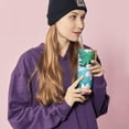 thumbnail image 7 of Aloha Hawaiian Hibiscus Flowers Stainless Steel Slim Insulated Water Bottles Tumbler with Lid and Straw, Leak Proof Water Bottles for Kids Girls Boys Men Women, 7 of 7