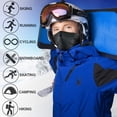 thumbnail image 3 of Polainas de invierno WTACTFUL para hombre, color negro, 3 of 6
