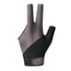 thumbnail image 4 of Guante de Billar de 3 Dedos, Guantes de Billar, Guante Elástico Duradero Antideslizante Portátil, Guante para Taco de Billar para Entrenar, Jugar, Muj Gris, 4 of 8