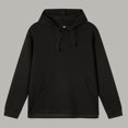 thumbnail image 6 of Yutgune Men's Big & Tall Pullover Hoodie, Solid Long Sleeve Hooded Sweatshirt with Drawstring, Sizes M-5XL, 6 of 7