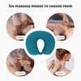 thumbnail image 4 of Geecy Multifunctional U Shaped Neck Massage Pillow Electric Pain Relief, 4 of 8