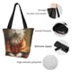 thumbnail image 4 of Balery Haystack Meditating Cat Bolsa de Hombro con Diseño, Bolsa Grande y Duradera, Bolsa Versátil para Compras, 4 of 6