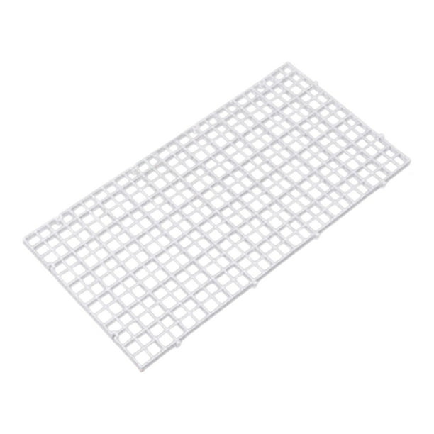 Rejilla divisoria para acuario, tablero aislante, campana separadora para filtro de acuario, cubierta superior para pecera, panel de rejilla, fácil de 30x15x15cm