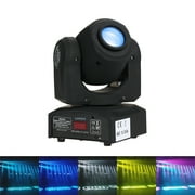 Lixada DMX512 Sound Control LED Stage Light 7/10 Channels Rainbow 7 Colors Changing for Party Disco KTV Club