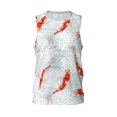 thumbnail image 2 of Wukai Koi Fish Corals,Spring Summer Men’s Basketball JerseySmall, 2 of 7