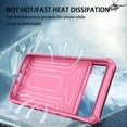 thumbnail image 4 of For Google Pixel 9 / 9 Pro Case with Belt Clip Holster, Heavy Duty Military Grade Drop Protective, 360° Rotating Kickstand Shockproof TPU Shell Durable Rugged Cover For Google Pixel 9 / 9 Pro, Pink, 4 of 15