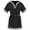 Z2 Black, variant on RTKFRFLM Kids Renaissance Tunic V-Neck Short Sleeve Retro Long Shirt Blue 6-7 Years