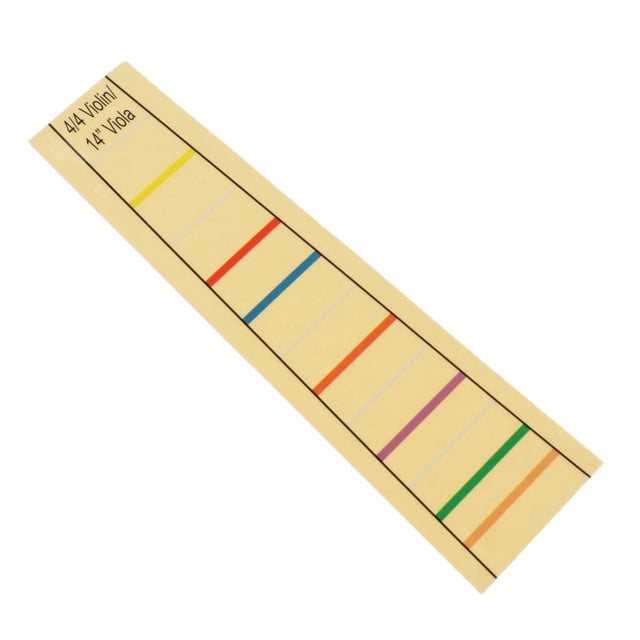 Finest 14 '' Viola 4/4 Diapasón de violín Diapasón Adhesivo Etiqueta adhesiva 14 pulgadas 14 pulgadas kusrkot Viola Fret Sticker Label