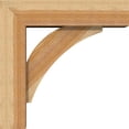 thumbnail image 3 of Ekena Millwork 6"W x 20"D x 20"H Thorton Block Rough Sawn Bracket w/ Offset Brace, Western Red Cedar, 3 of 25