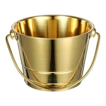 SOPOTUTU Metal Wine Bucket with Sturdy Handle for Party, Bar, and Home Drink Cooler and Storage