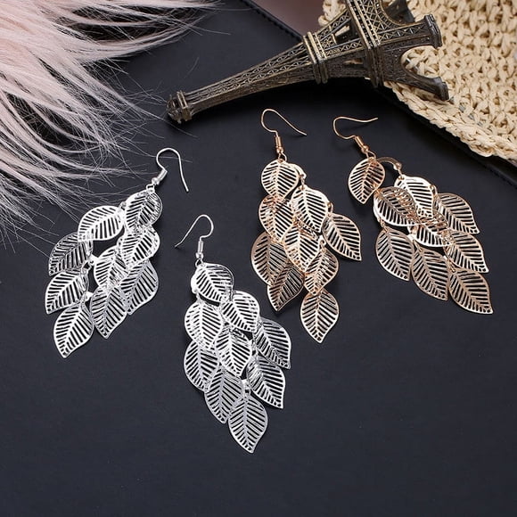Dangle Earrings for Women Handmade Boho Super Lightweight Chandelier Dangle Drop Earring Gold Silver Plated