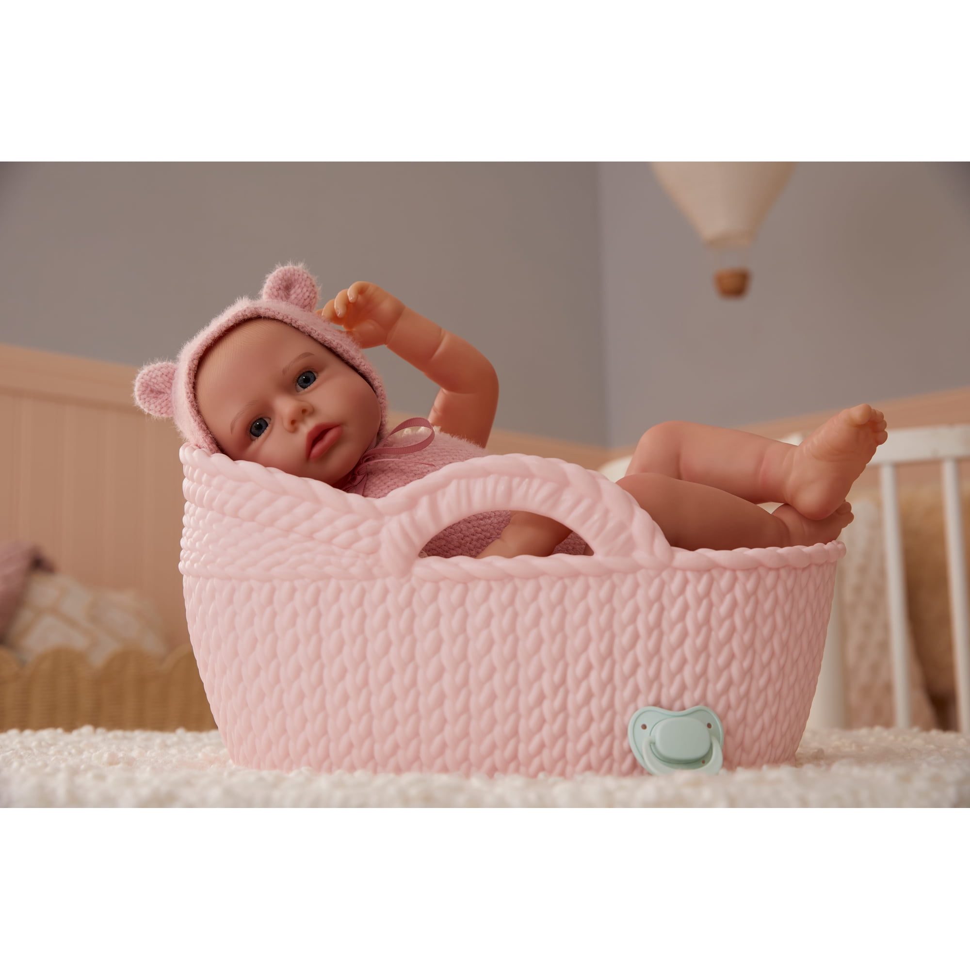 BABY born Real Hand-Painted, Realistic Reborn Baby Doll Girl - Fair, Open Eyes, Ages 3+