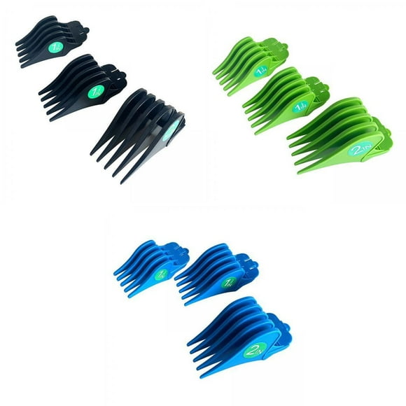 Peines de guía de cortadora profesional 32 mm 38 mm 51 mm Accesorio para recortadoras de cabello Macarena Peines guía