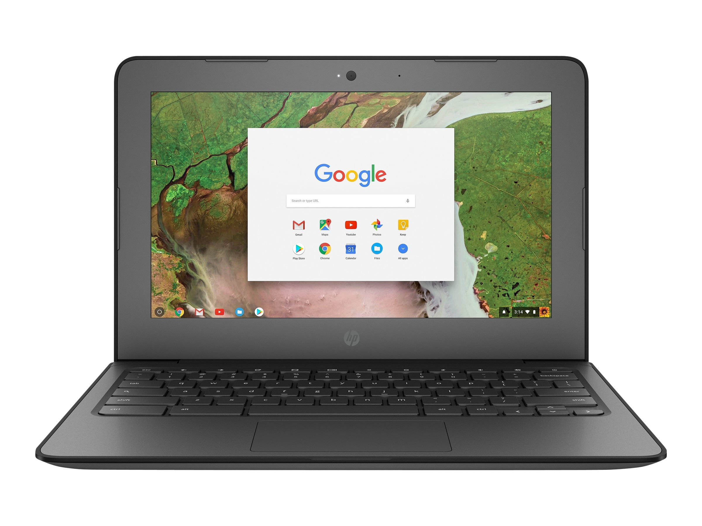 Restored HP Chromebook 11 G6 EE 11.6" Touchscreen Chromebook - 1366 x 768 - Celeron N3350 - 4 GB RAM - 32 GB Flash Memory (Refurbished)