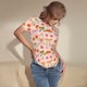 thumbnail image 3 of Fotbe Cherries And Bows Body de Mujer con Cuello Redondo y Mangas Cortas, Sin Mangas Ajustado, Suave, Cómodo y Básico-XX-Large, 3 of 7