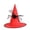 Red, variant on Halloween Witch Hats Black Spider Wizard Top Hat Party Cap Cosplay Fancy Masquerade Birthday Head Wear Gift Red