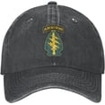 thumbnail image 2 of United States Army Special Forces CSIB Pattern Printing Baseball Cap for Men Women Dad Hat Adjustable Cap Black, 2 of 8