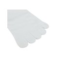 thumbnail image 4 of Mens Toe Socks Cotton Athletic Running Ankle Five Finger Crew Socks 3 Pack,White, 4 of 5
