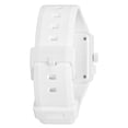 thumbnail image 3 of Nixon Men's A1161254 The Newton White Lum Dial White Rubber Strap Plastic Watch, 3 of 4