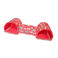 thumbnail image 4 of Hámster túnel accesorios de jaula de jaula para conejos enanos hámster de rata gerbil gerbil muñeco rojo, 4 of 8