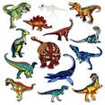 thumbnail image 1 of 14 Uds. Pegatina de tela bordada de dinosaurio, lindos parches bordados para apliques de dinosaurio, pantalones de ropa duraderos a la moda oso de fresa  Hogar, 1 of 5