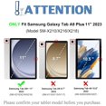 thumbnail image 2 of Funda de teclado Nanhent para Samsung Galaxy Tab A9 Plus 11", 2 of 7