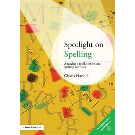 Pre-Owned David Fulton Book--Cover Spotlight on Spelling: A Teacher's Toolkit of Instant Spelling Activities, (Paperback)