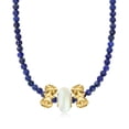 thumbnail image 3 of Ross-Simons 12x6mm Mother-Of-Pearl Bead Charm in 18kt Gold Over Sterling, Women's, Adult, 3 of 7