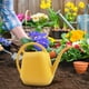 thumbnail image 4 of Regadera de 1 galón con pico largo, regadera con diseño de flores, regadera de interior con asa, regadera de plástico para plantas de jardín., 4 of 6