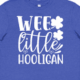 thumbnail image 3 of Inktastic St. Patrick's Day Wee Little Hooligan with Shamrocks Youth T-Shirt, 3 of 4