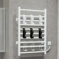 thumbnail image 6 of 3/6PCS Bathroom Hanger Clips Heated Towel Radiator Rail Hook Holder Multifunction Drying Rack Hook Towel Clothes Storage Hanger, 6 of 10
