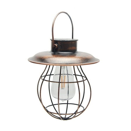 

Ekeka Free Shipping Outdoor Hanging Patio Porch Iron Art Solar Light Garden Decor Party Ornament